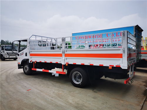 國六福田倉欄式危險品氣瓶運輸車 現(xiàn)車價格與道路普通貨物運輸適用性分析